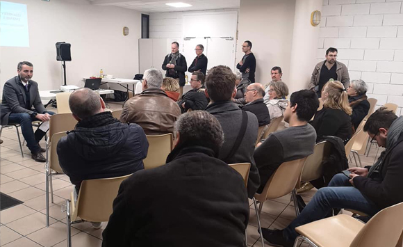 réunion publique Hauts de Chambéry