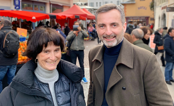 Christian Saint-André et Nicole Guilhaudin